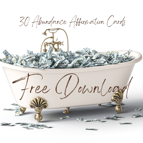 30 Abundance Affirmation Cards FREE DOWNLOAD