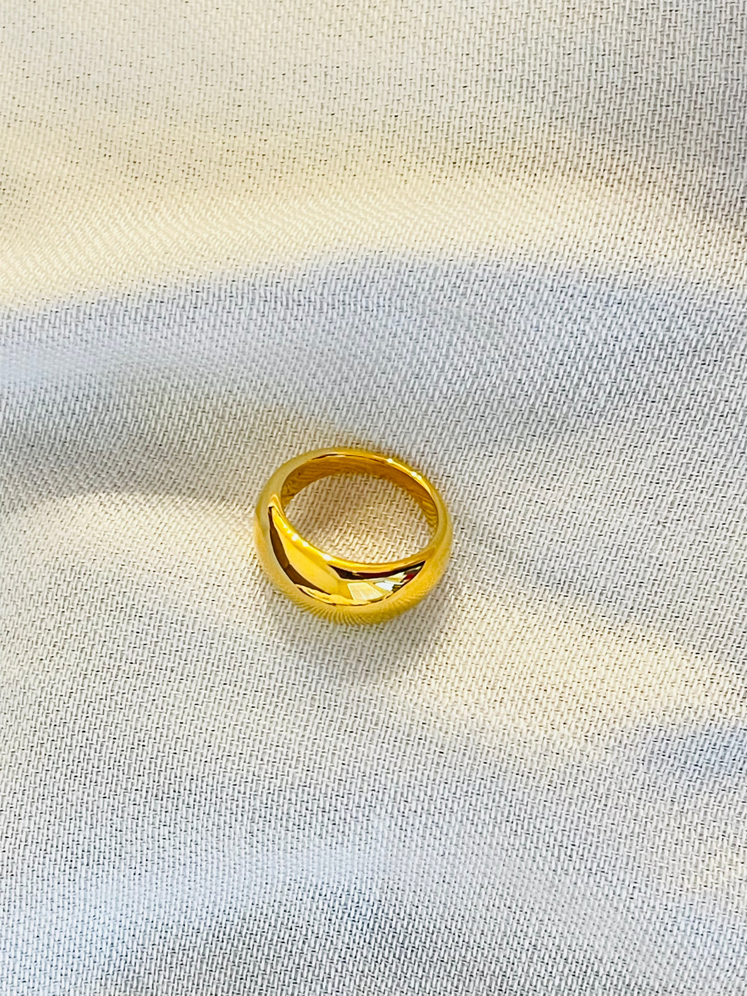 PEACH GOLD RING