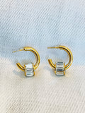 ALLANA DIAMOND PUNCH EARRINGS