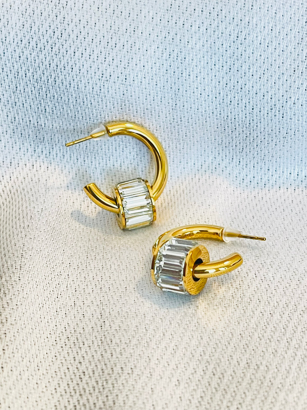 ALLANA DIAMOND PUNCH EARRINGS