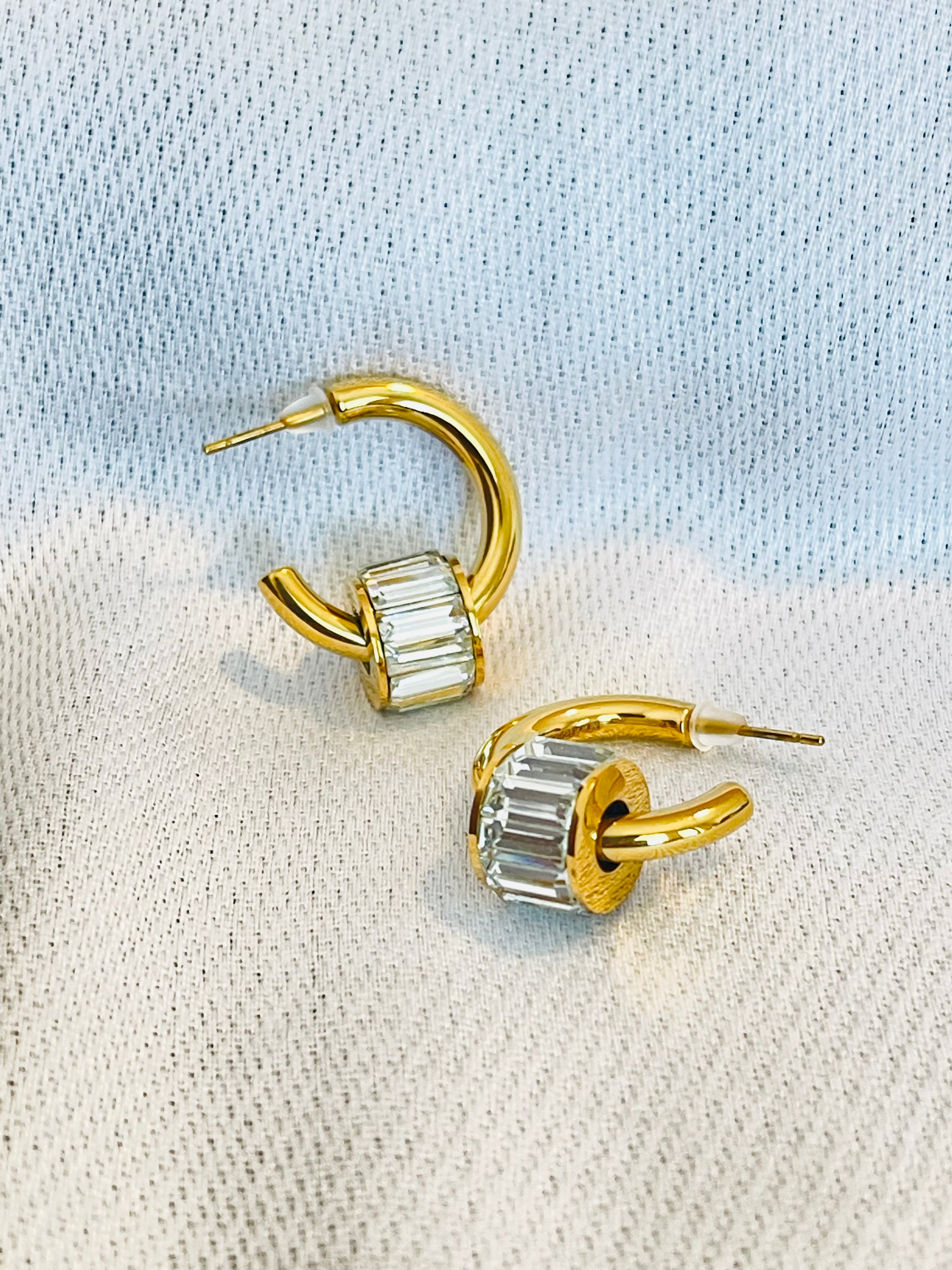 ALLANA DIAMOND PUNCH EARRINGS